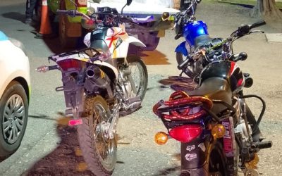 Maniobras preventivas en Maipú: la Policía retuvo siete motos por irregularidades
