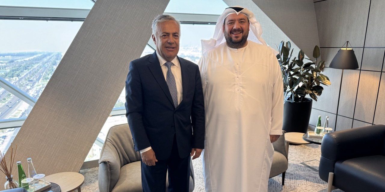 Cornejo se reunió con el ministro de Inversiones de Emiratos Árabes y expuso el potencial productivo de Mendoza