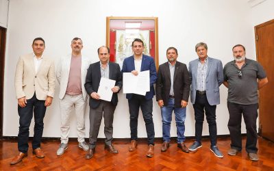 El Gobierno de Mendoza articula con el sector de la construcción para fortalecer la formación y la terminalidad educativa