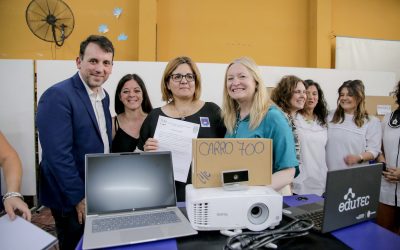 Meta cumplida: la DGE entregó 700 carros tecnológicos durante 2025