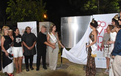 Vendimia 2026: se descubrió una placa en honor a las reinas en Guaymallén
