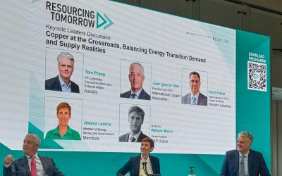 Latorre en Resourcing Tomorrow: “Mendoza trabaja para atraer inversiones y desarrollar su potencial minero»