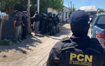 Operativo contra el narcomenudeo: desactivaron puntos de venta de droga en Tupungato