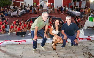 El Club Juventud Mendocina inauguró su nueva cancha de básquet con el apoyo del Gobierno de Mendoza