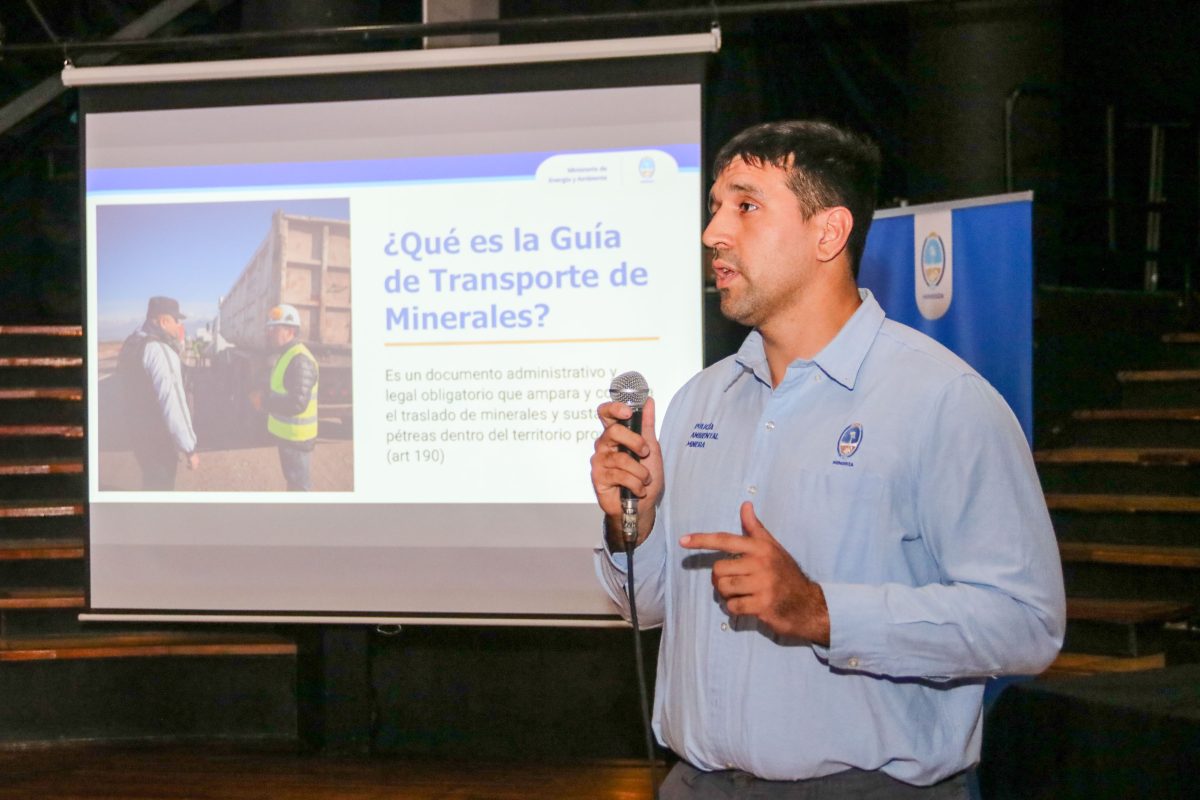 Mendoza. Entra en plena vigencia la Guía de Tránsito de Minerales y la Provincia refuerza capacitaciones para su implementación
