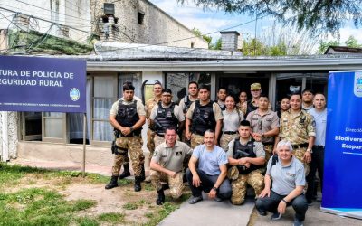 El Ministerio de Energía y Ambiente capacitó a la Policía Rural de Mendoza para fortalecer la protección de la fauna silvestre