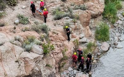 Dos operativos de rescate movilizaron a bomberos en el Gran Mendoza