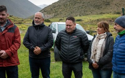 Tras la apertura formal de Laguna del Diamante, Vialidad intensifica tareas para abrir el área natural para los visitantes