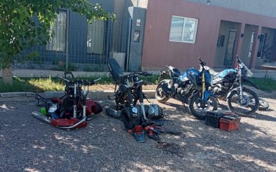 Allanamiento en Maipú: la Policía desarticuló maniobra vinculada al desarme y venta de motos robadas