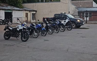 San Rafael: operativo policial con foco en el control de motos