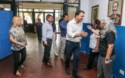 Tadeo García Zalazar: “Estamos desarrollando un proyecto integral de infraestructura en todas las escuelas”