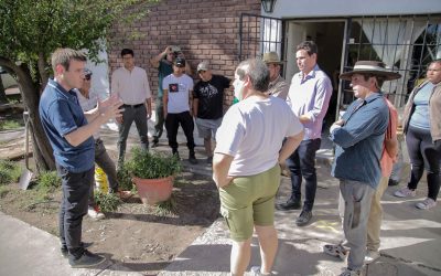 El Gobierno provincial relevó la situación de familias damnificadas por las tormentas en San Rafael