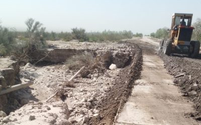 Vialidad reabrió la ruta a Villavicencio tras quitar el lodo y las piedras de los aludes