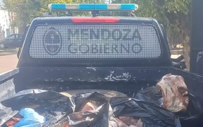Plan Integral contra el Abigeato: la Policía Rural decomisó 113 kilos de carne no apta para consumo