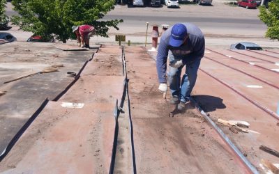 Infraestructura Escolar continúa sus trabajos en el sur provincial