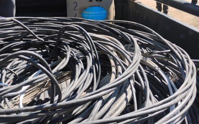 Golpe al mercado ilegal del cobre: robaban cables en una bodega de Luján y fueron detenidos