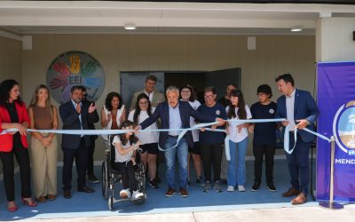 Mendoza continúa ampliando la infraestructura educativa con una nueva escuela de educación especial en Junín