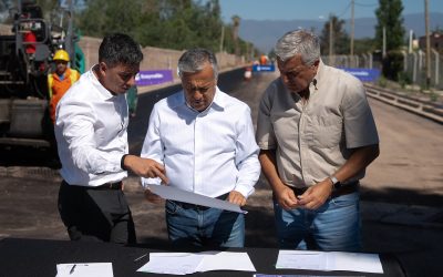 El Gobierno de Mendoza acompaña el desarrollo urbano con la obra integral de San Francisco del Monte