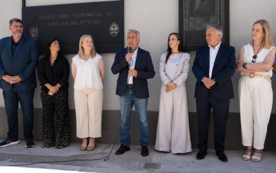 Mendoza se convierte en referente nacional en investigación y trazabilidad criminal con un nuevo laboratorio balístico