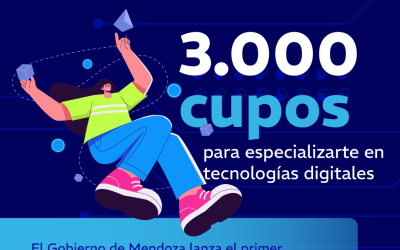 Mendoza lanza Forma Tec con 3.000 cupos para especialización en tecnologías digitales