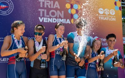 El Triatlón Vendimia celebró su 40ª edición con apoyo del Gobierno de Mendoza