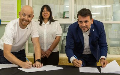 DGE y el Municipio de Luján firmaron el convenio de coparticipación en educación