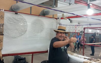 Artesanos folclóricos de Lavalle participan en la 41ª Fiesta Nacional de la Artesanía