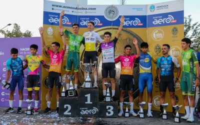 Christian Moyano se consagró campeón de la histórica 50ª Vuelta Ciclista de Mendoza