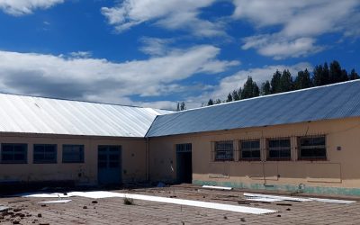 Compromiso asumido, compromiso cumplido: el Gobierno reconstruyó la Escuela Río Negro de Pareditas tras la tormenta que la dejó al borde del cierre