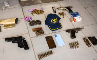 Megaoperativo en el barrio 8 de Abril: 17 personas detenidas y casi medio millar de municiones secuestradas