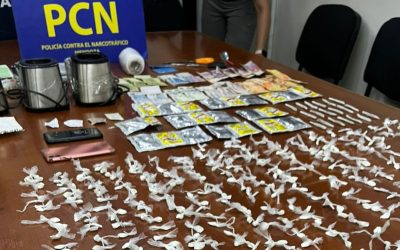 Más de 560 envoltorios de cocaína secuestrados en dos allanamientos en Campo Papa