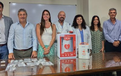 OSEP recibió una donación de FUNSAD destinada al Hospital Fleming