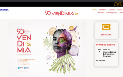 La Fiesta Nacional de la Vendimia cuenta con un nuevo sitio web oficial