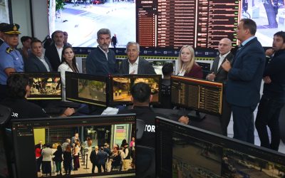 La Provincia suma el sistema de videovigilancia de Ciudad de Mendoza al 911
