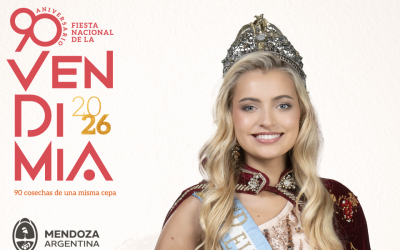 Azul Micaela Antolínez es la Reina Nacional de la Vendimia 
