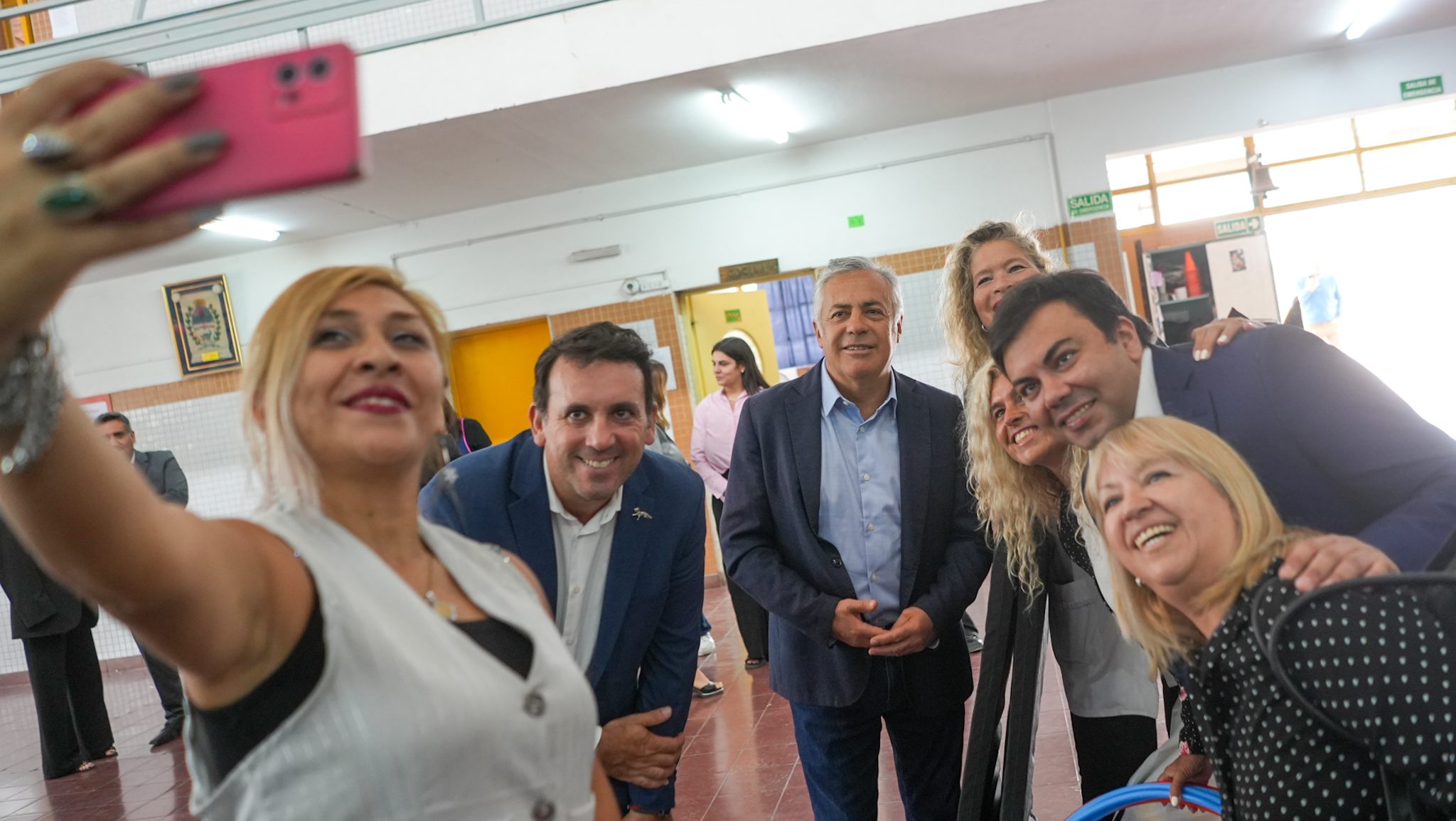 Cornejo, García Zalazar y Lo Presti acordaron inversiones para mejorar escuelas de Las Heras