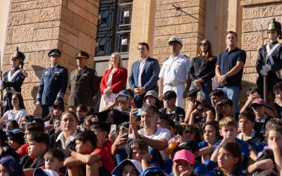 Una multitud presenció el primer Cambio de Bandera del Ejército de los Andes de 2026