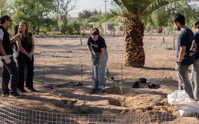 El Ecoparque Mendoza avanza en la restauración de su flora con una jornada participativa de plantación