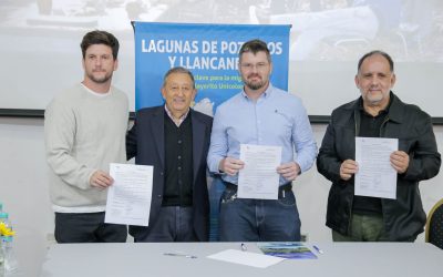 Llancanelo fue reconocida como sitio clave para las aves migratorias y avanzó en un acuerdo para fortalecer su conservación