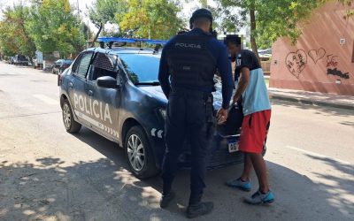 Operativos preventivos en Tupungato: controles biométricos y secuestro de estupefacientes