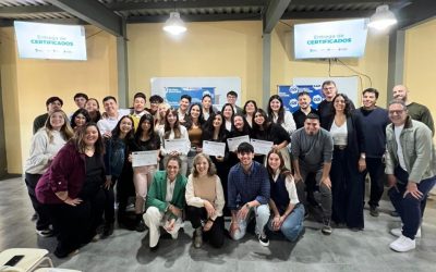 Más de 20 mendocinos se capacitaron y recibieron su certificado en ventas y habilidades laborales a través del programa Pre-Enlace Plus