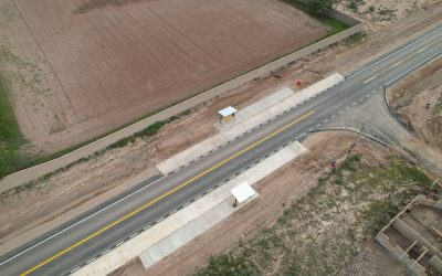Vialidad Mendoza completó la demarcación vial de la Ruta Provincial 33, que está prácticamente finalizada