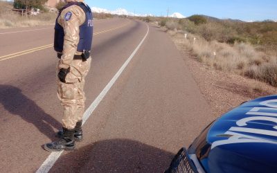 Lavalle: Policía Rural incautó un rifle ilegal que ingresaba desde San Juan