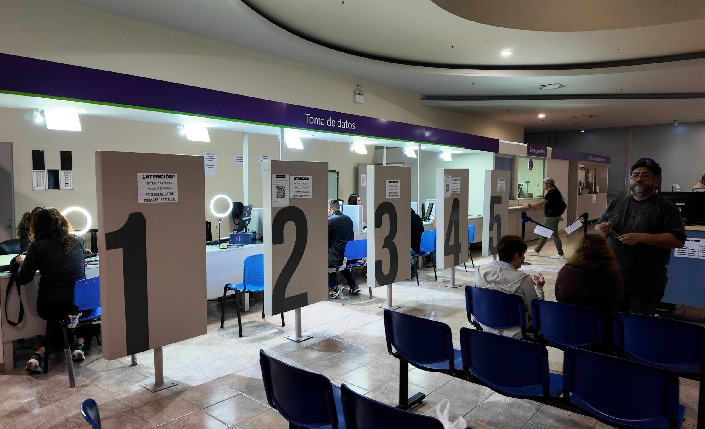 El Registro Civil del híper Libertad atiende durante el fin de semana y feriados