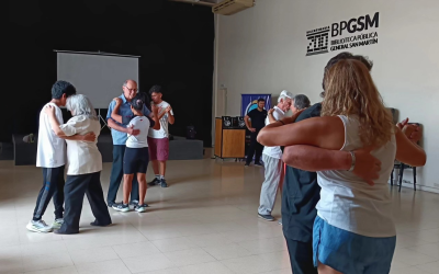 Tango y milonga: continúa el taller gratuito en la Biblioteca Pública General San Martín