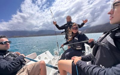 Potrerillos: personal de Náutica se capacitó en rescate y maniobras de asistencia a embarcaciones