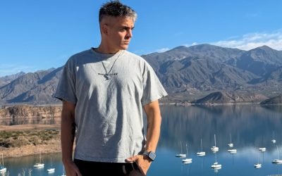 El influencer Matías Santalla o @ingenieroviajero recorrió Mendoza