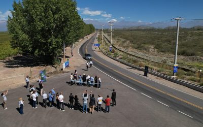 Con financiamiento público-privado, Mendoza habilitó una ruta estratégica en Gualtallary