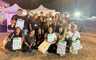 Vendimia sostenible: recuperadores urbanos y voluntarios impulsan la economía circular en los principales festejos