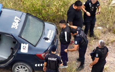 La Policía de Mendoza recuperó un auto robado tras una intensa persecución